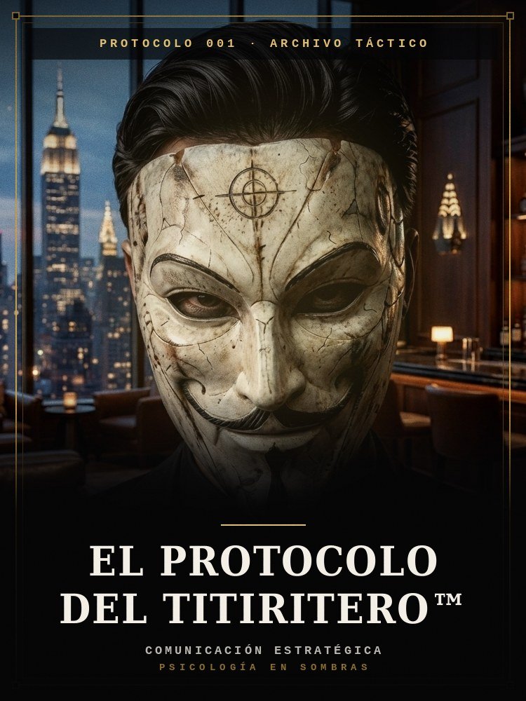 Portada de EL PROTOCOLO DEL TITIRITERO™